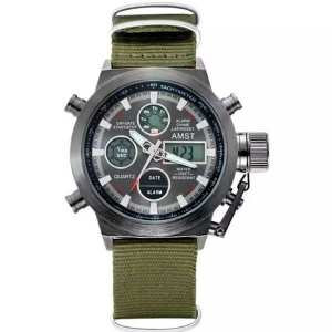 Мужские часы AMST Mountain Green