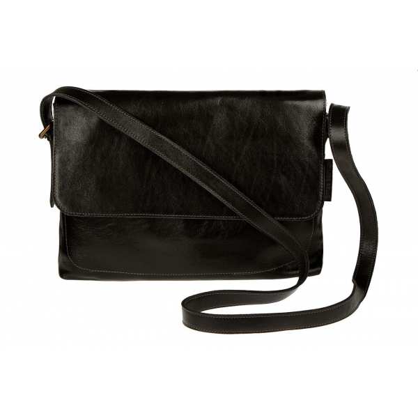 Сумка Мессенджер, черный, 27х39 см.