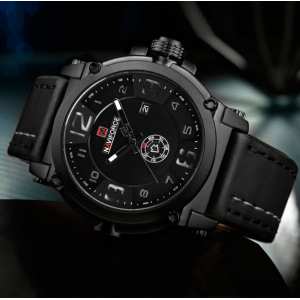 Мужские часы Naviforce Plaza Black NF9099