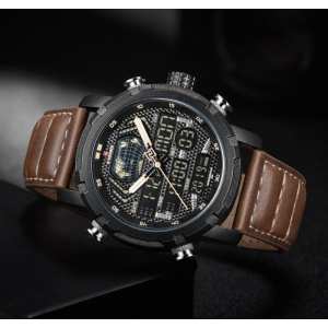 Мужские часы Naviforce World NF9160 Brown