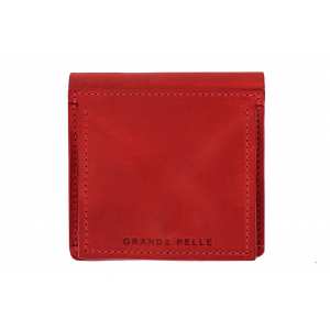 Портмоне Lettera з монетницею, червоний.