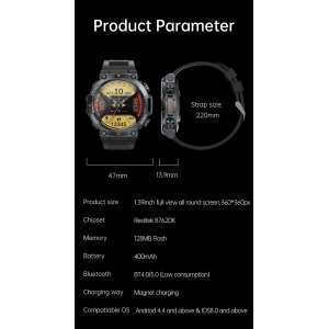 Розумний годинник Smart Storm Black