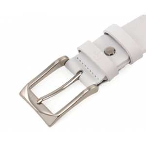 Кожаный ремень Affari, белый
