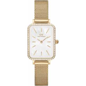 Часы Daniel Wellington Quadro Lumine Bezel Evergold MOP DW00100668