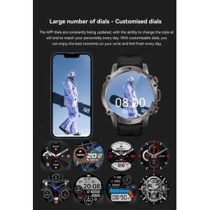 Розумний годинник Smart Forest Pro Black