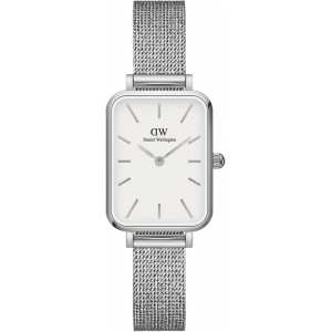 Годинник Daniel Wellington DW00100438 Quadro 20X26 Pressed Sterling S White