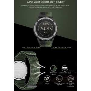 Часы North Edge Alps Black с компасом