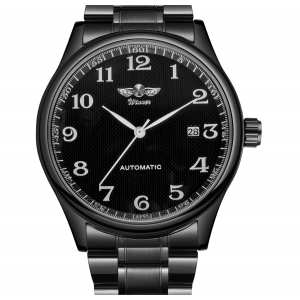 Чоловічий годинник Winner Handsome Black