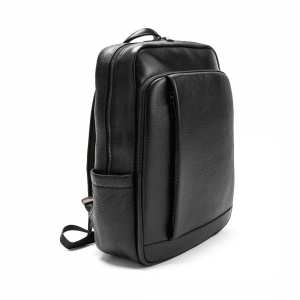 Кожаный черный рюкзак Tiding Bag A25F-8528-3A