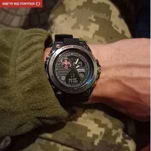 Чоловічі годинники Besta Box Tattoo ЗСУ Light подарунковий набір, з компасом