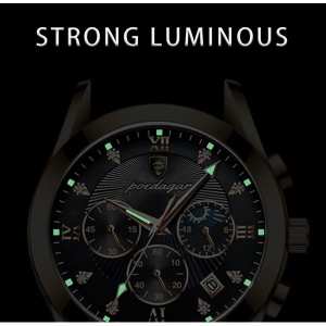 Мужские часы Poedagar Magnat Gold