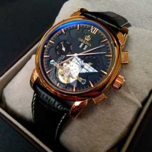 Мужские часы Orkina DeLuxe Black