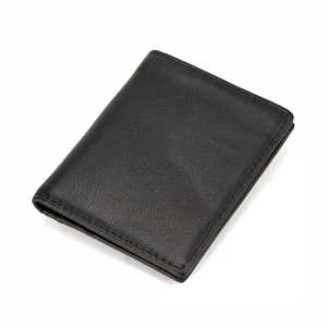 Портмоне маленьке вертикальне з гладкої шкіри Tiding Bag M39-6092-2A