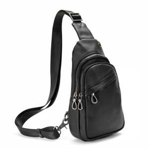 Слінг гладкий шкіряний TDING BAG 8007A